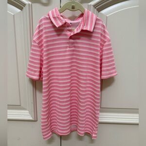 Old Navy Pink and White active polo